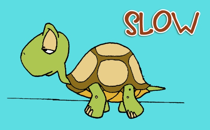 Being slow